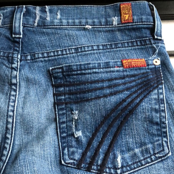 🎈7 for All Mankind. Denim Crop Dojo - Picture 4 of 8
